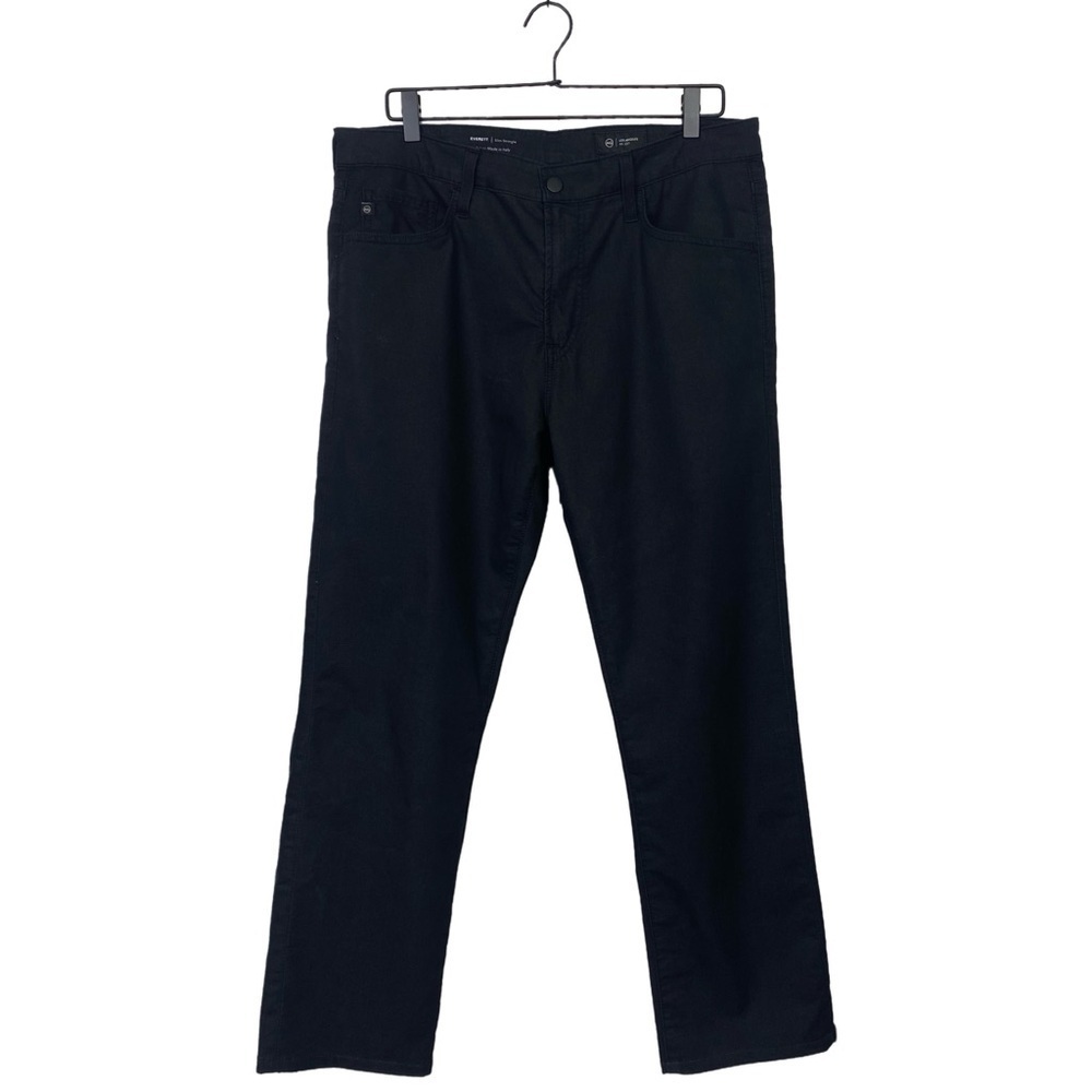 Ag Men's‎ Everett Commuter Slim Straight Pants Black Measures 35W Tagged 33W